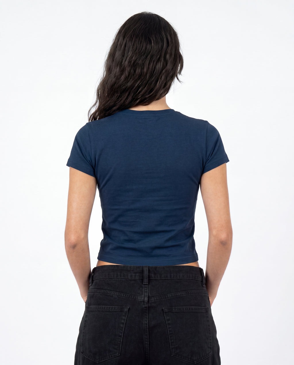 DV -Navy babytee