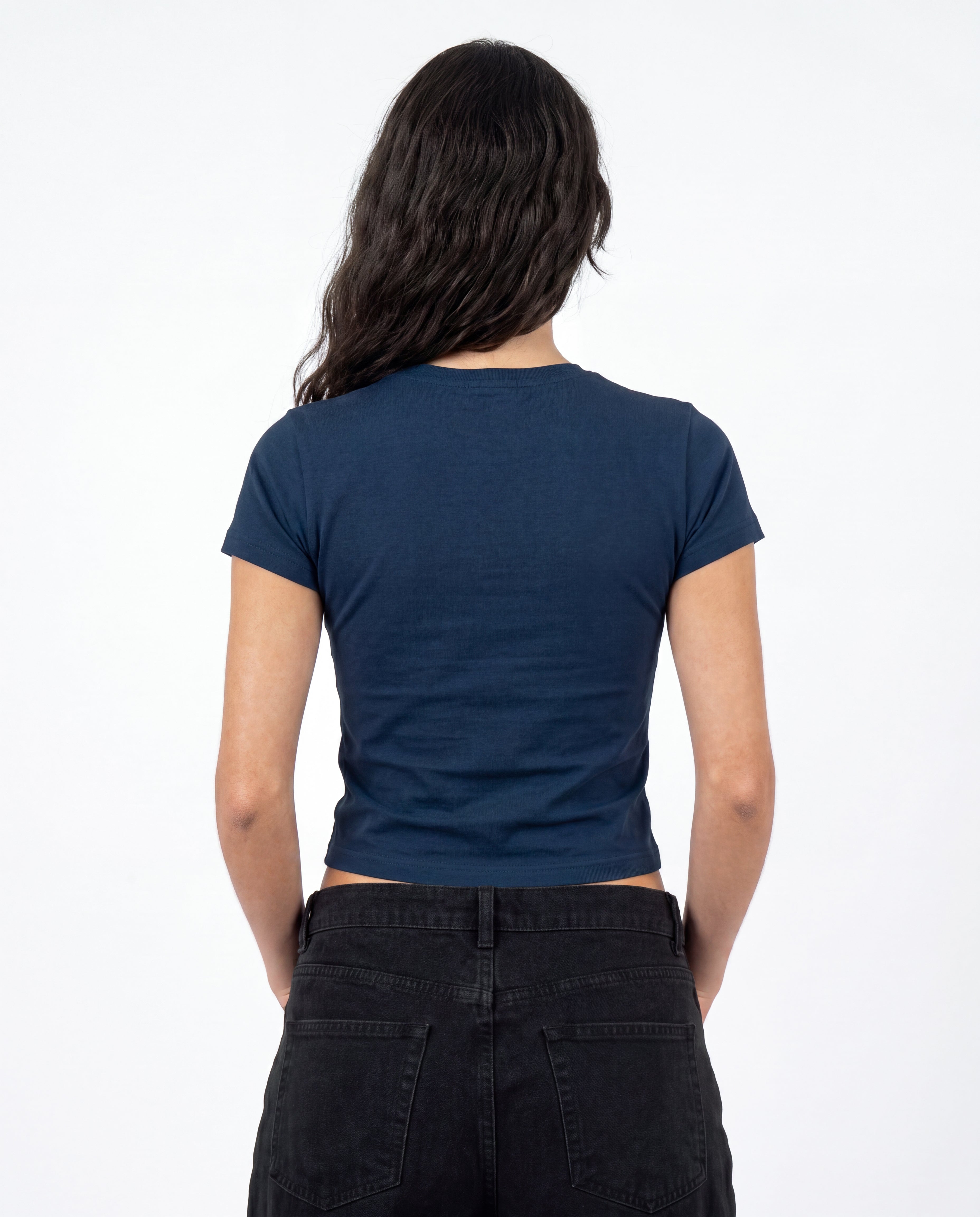 DV -Navy babytee