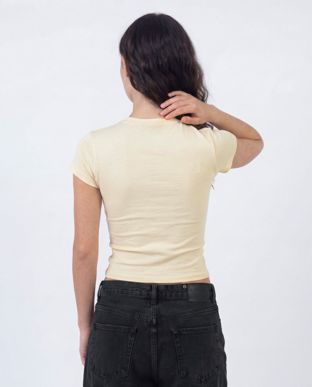 ( NTHNG REAL ) BUTTER YELLOW BABYTEE