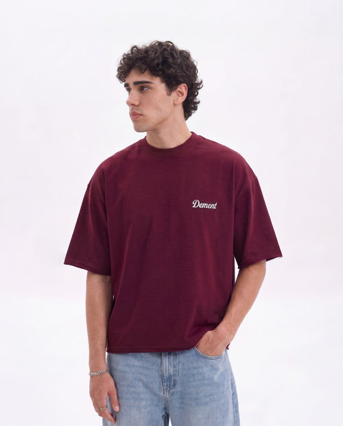 SIGNATURE BURGUNDY TSHIRT