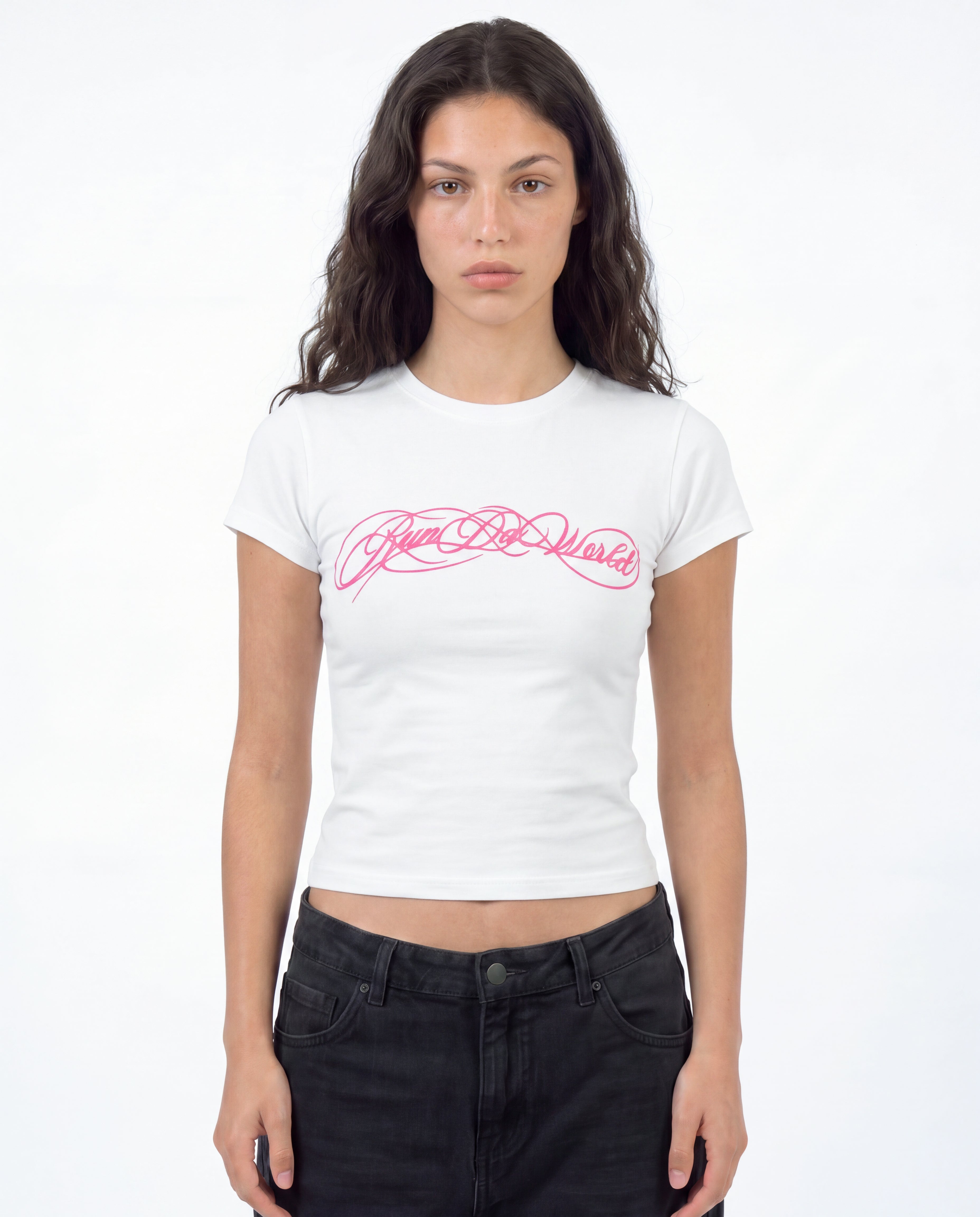 RDW -WHITE babytee