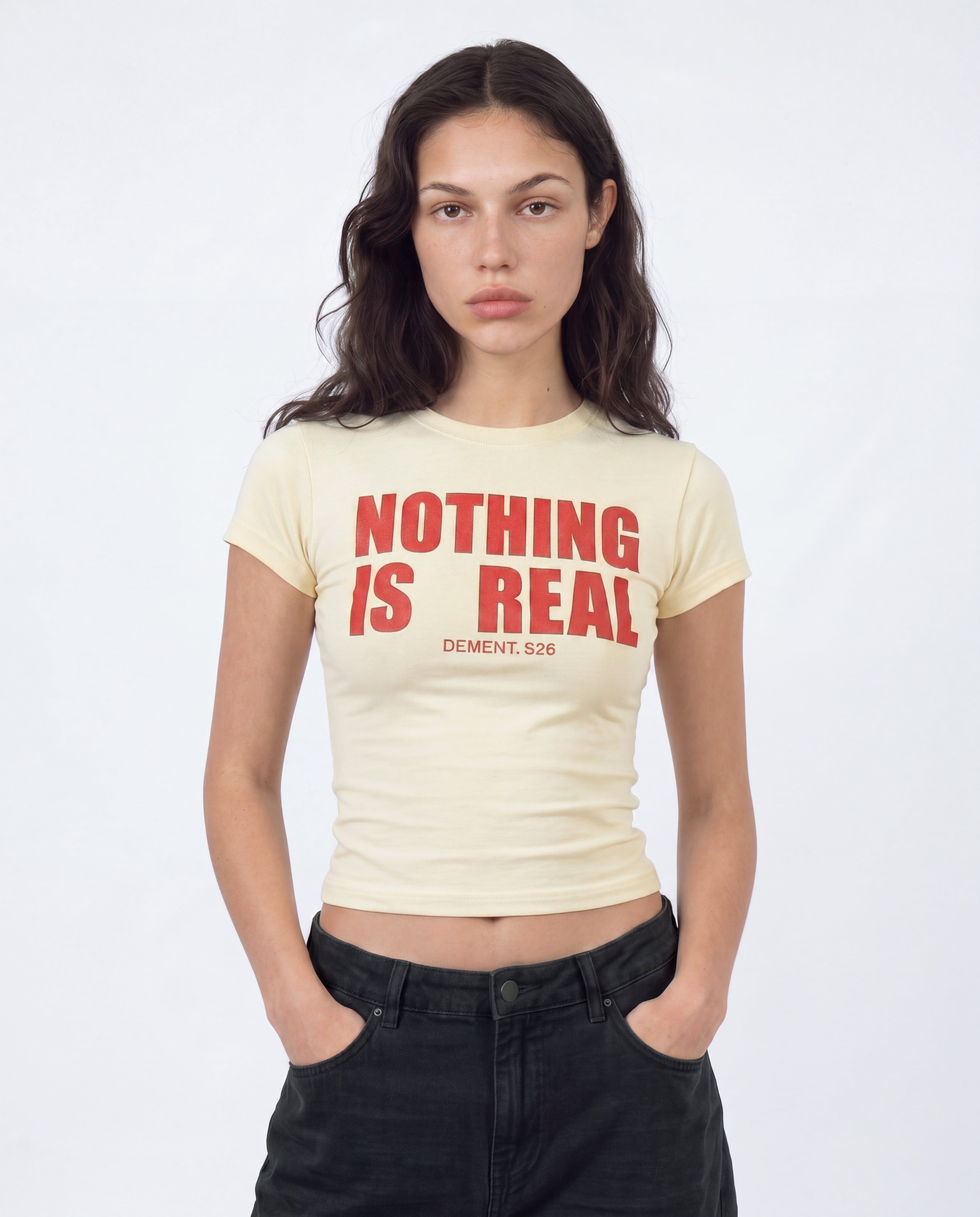 ( NTHNG REAL ) BUTTER YELLOW BABYTEE
