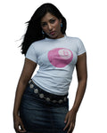 White - 8 Ball Baby tee