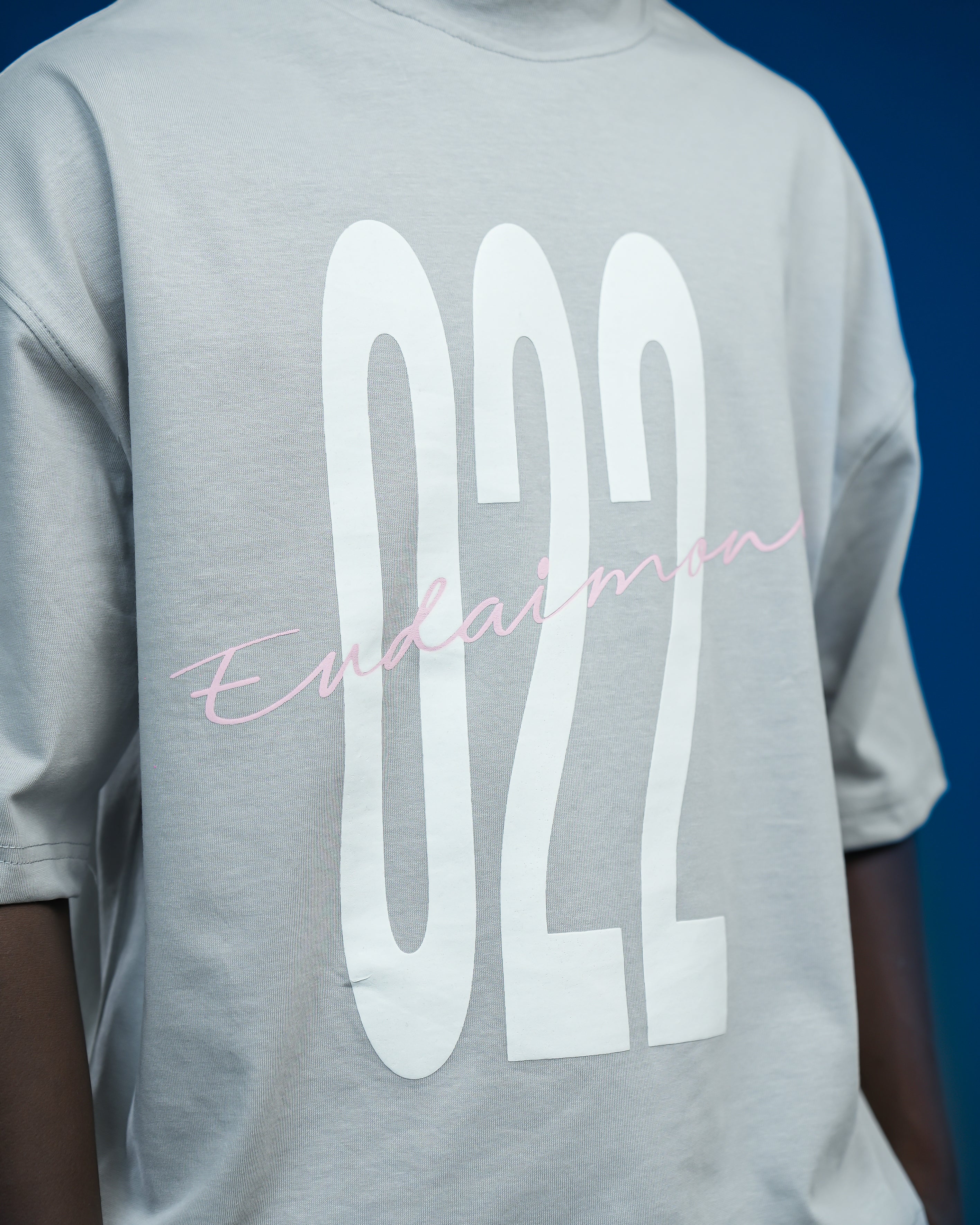Grey - 002 cropped Tshirt