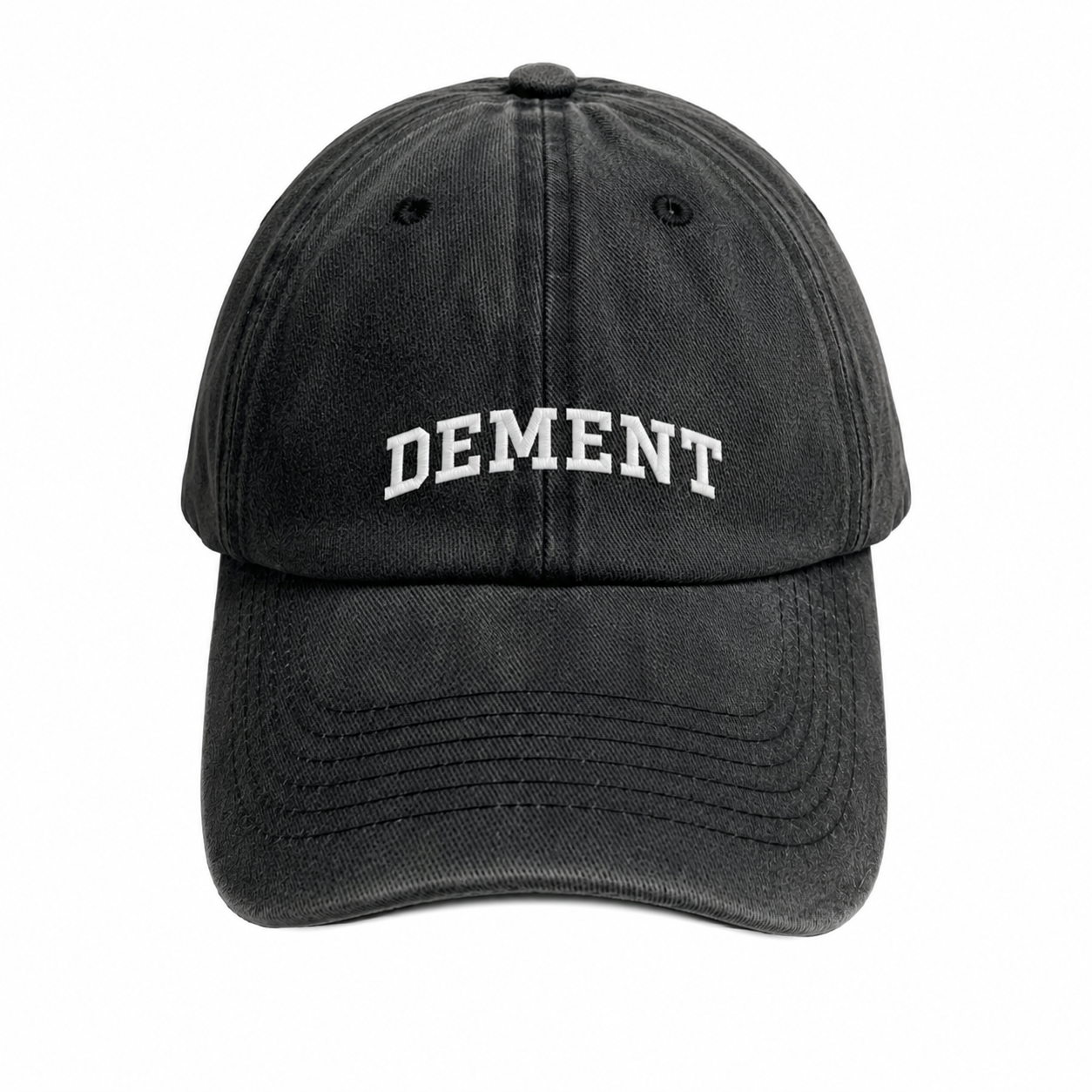 BLACK WASHED CAP